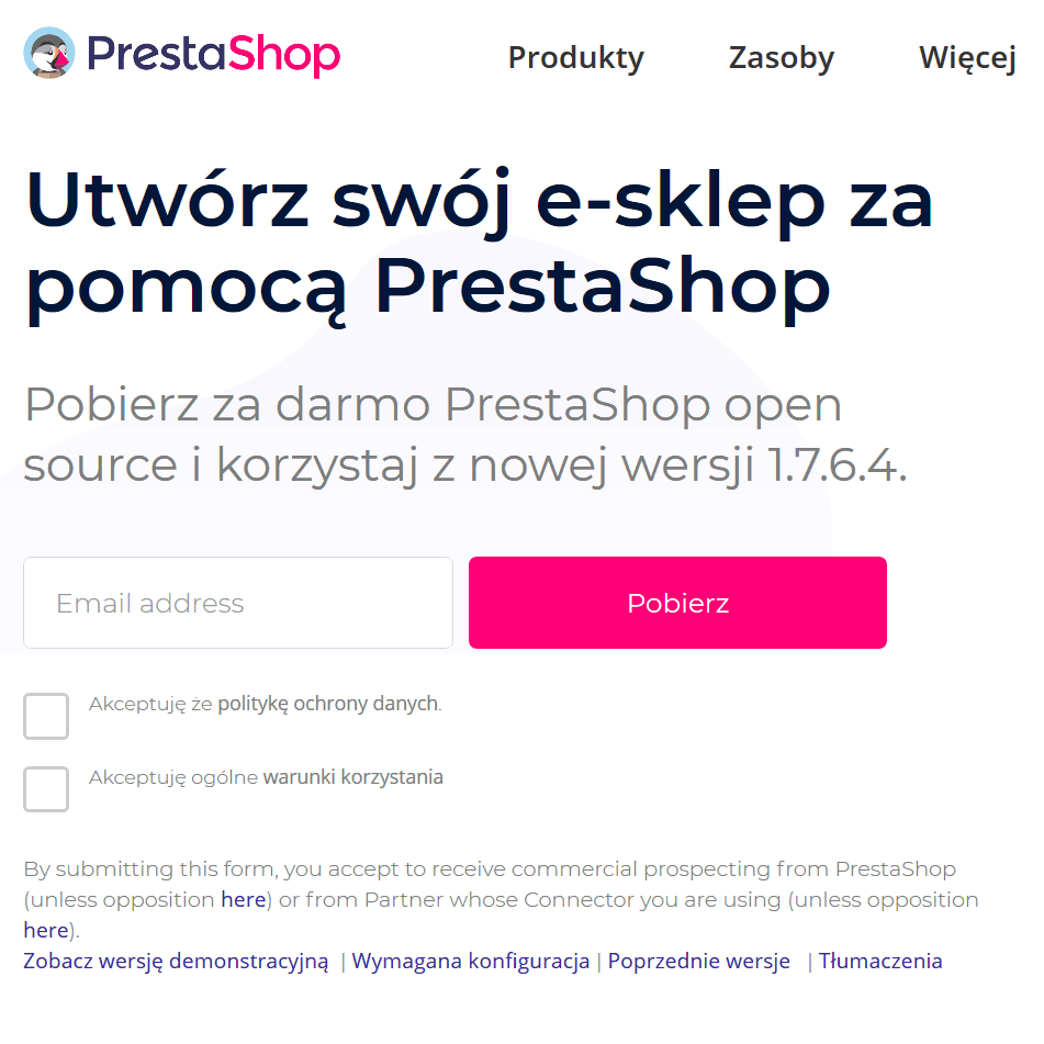 Hasło maila PrestaShop – nie działa